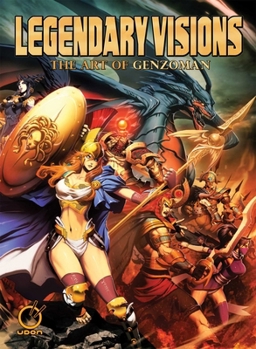 Paperback Legendary Visions: The Art of Genzoman Book