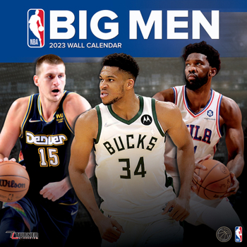 Unknown Binding NBA Big Men 2023 12x12 Wall Calendar Book