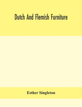 Paperback Dutch and Flemish furniture Book