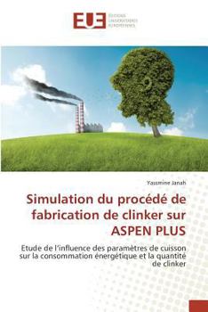 Paperback Simulation Du Procédé de Fabrication de Clinker Sur Aspen Plus [French] Book