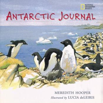 Hardcover Antarctic Journal Book