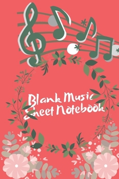 Blank Music Sheet Notebook: Music Manuscript Paper, Staff Paper, Music Notebook 11 Staves, 6 x 9 , A4, 100 pages, Golden Primium Journal (Music ... Blank Music Sheet Notebook 6x9 100 pages