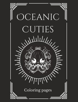 Paperback Ocean Cuties: Coloring pages Book