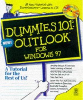 Paperback Dummies 101: Microsoft Outlook 97 for Windows [With CDROM] Book