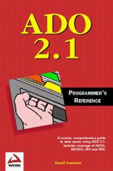 Paperback ADO 2.1 Programmer's Reference Book