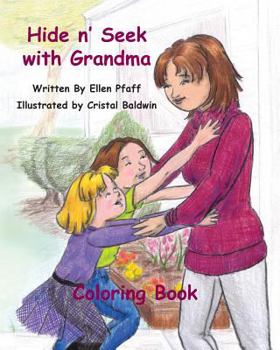 Paperback Hide n' Seek with Grandma: Coloring Book