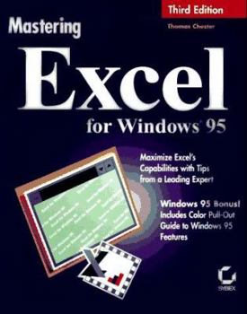 Paperback Mastering Excel for Windows 95 Book