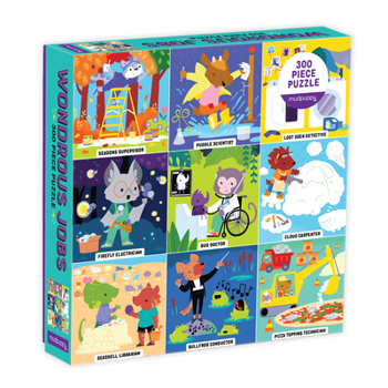 Misc. Wondrous Jobs 300 Piece Family Puzzle Book