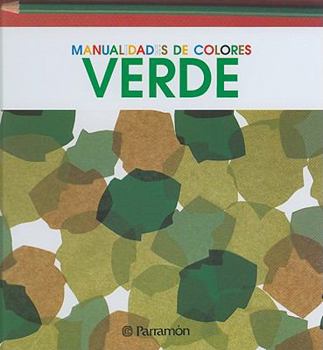 Hardcover Manualidades de Colores: Verde [Spanish] Book