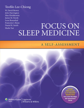 Paperback Focus on Sleep Medicine: A Self-Assessment [With Access Code] Book