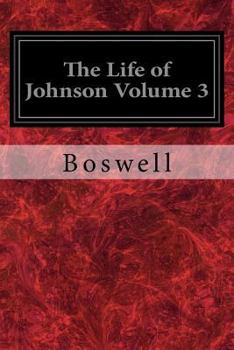 Paperback The Life of Johnson Volume 3 Book