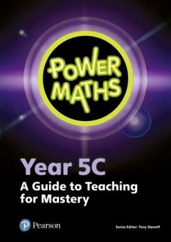 Spiral-bound Power Maths Year 5 Teacher Guide 5c Book