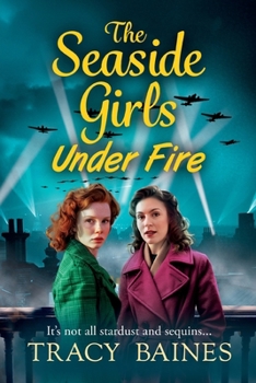 Paperback The Seaside Girls Under Fire [Large Print] Book
