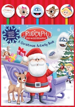 Paperback Rudolph the Red-Nosed Reindeer Pencil Toppers Book