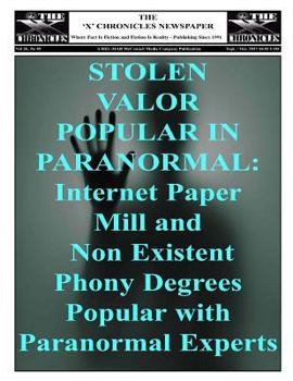 Paperback The 'X' Chronicles Newspaper: September / October 2017 Edition Book