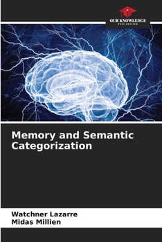 Paperback Memory and Semantic Categorization Book