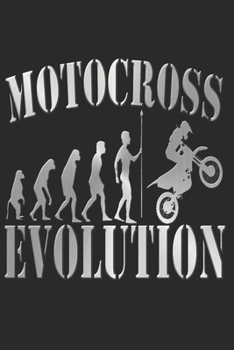 MOTOCROSS NOTIZBUCH: Motocross Notizbuch die Perfekte Geschenkidee für Biker oder Motorrad Fans. Das Taschenbuch hat 120 weiße Seiten mit Punktraster ... skizzieren unterstützten. (German Edition)