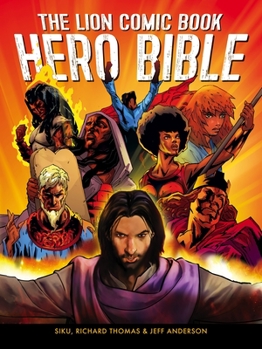 Hardcover The Lion Comic Book Hero Bible Book
