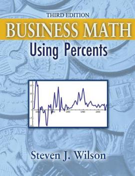 Paperback Business Math: Using Percents Book