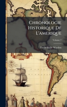 Hardcover Chronologie Historique De L'amerique [French] Book