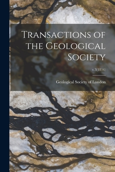Paperback Transactions of the Geological Society; v.3(1816) Book