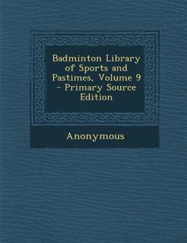 Boating - Book  of the Badminton Library of Sports and Pastimes