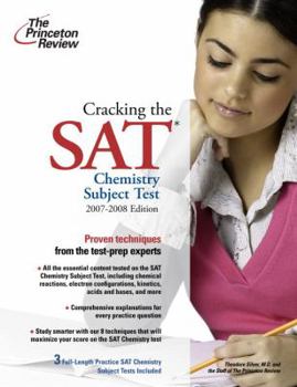Paperback Cracking the SAT Chemistry Subject Test Book