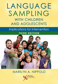 Paperback Language Sampling with Children and Adolescents Book