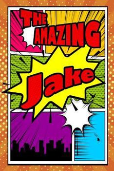 Paperback The Amazing Jake: Isometric Dot Paper Portrait Notebook Feature 120 Pages 6x9 Book