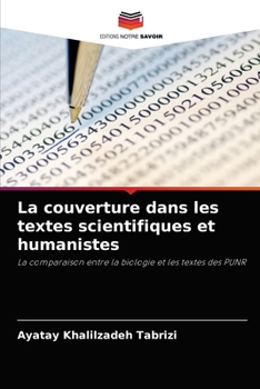 Paperback La couverture dans les textes scientifiques et humanistes [French] Book