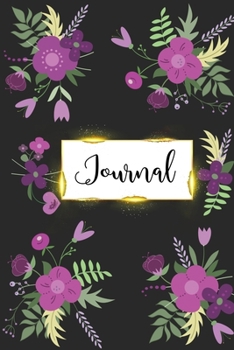 Notizbuch A5 Gepunktet Blumen - Bullet Journal Punkteraster - Dotted Punktiert Punkte Organizer, Studienplaner Punktraster,  Wochenplaner Jahresplaner ... Liste Punktkariert, Notebook Flowers Malbuc