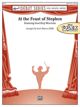 Paperback At the Feast of Stephen: Featuring Good King Wenceslas, Conductor Score Book