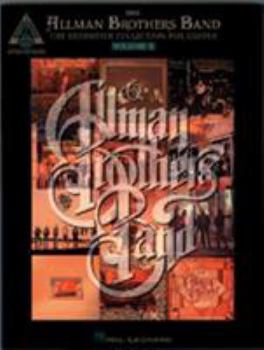Paperback The Allman Brothers Band - The Definitive Collection for Guitar - Volume 2 Book