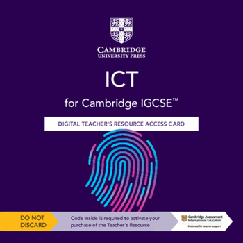 Printed Access Code Cambridge Igcse(tm) ICT Digital Teacher's Resource Access Card Book