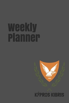 Weekly Planner: Cyprus calendar organizer agenda for 2020 (Europe)