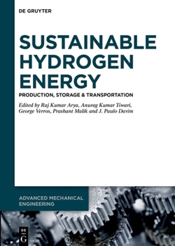 Hardcover Sustainable Hydrogen Energy: Production, Storage & Transportation Book