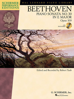 Paperback Beethoven: Sonata No. 30 in E Major, Opus 109 [With CD (Audio)] Book