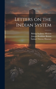 Hardcover Letters on the Indian System Book