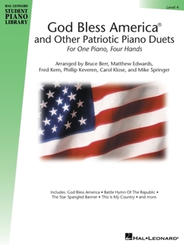 Paperback This Piano Duet Songbook Presents a Thoughtfully Arranged Collection of Patriotic Favorites for One Piano, Four Hands at an Intermediate Level 4. Desi Book