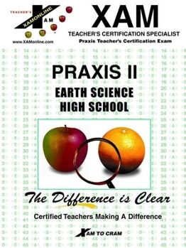 Paperback Praxis Earth Science Book