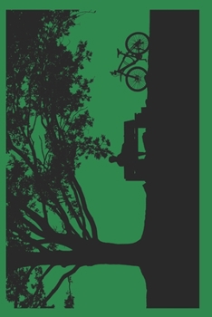 Bicycle thru Nature Lined Notebook