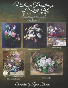 Paperback Vintage Paintings of Still Life: Another grayscale Coloring Book