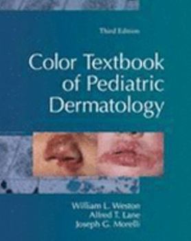 Hardcover Color Textbook of Pediatric Dermatology Book