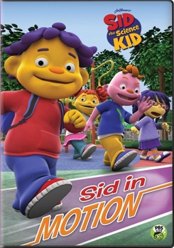 DVD Sid the Science Kid: Sid in Motion Book