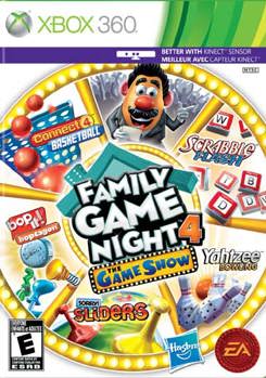 Video Game Hasbro Family Game Night 4 Book