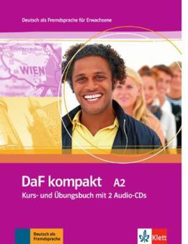 Paperback Daf Kompakt in 3 Banden: Kurs- Und Ubungsbuch A2 MIT 2 Audio-Cds [German] Book