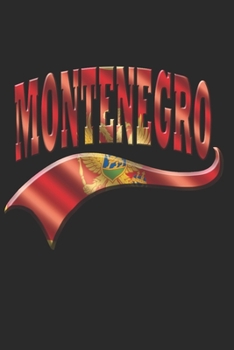 MONTENEGRO NOTEBOOK: Montenegro Notebook | college book | diary | journal | booklet | memo | composition book | 120 sheets - Dot Grid paper 6x9 inch
