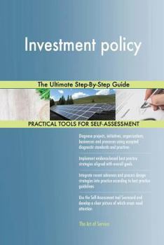 Paperback Investment policy The Ultimate Step-By-Step Guide Book
