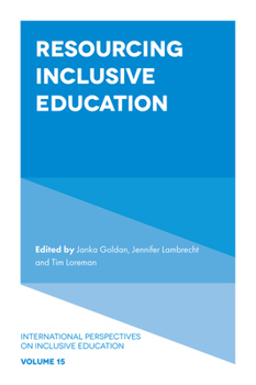 Hardcover Resourcing Inclusive Education Book