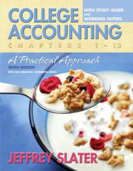 Paperback College Accounting: A Practical Approach: Chapters 1-12 Book
